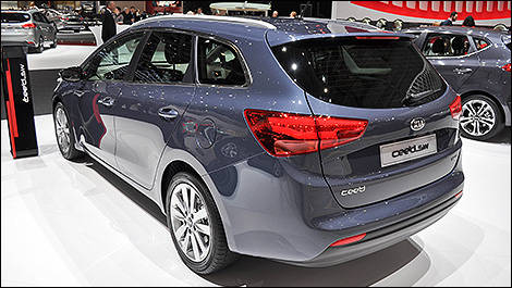 Kia Cee’d SW 3/4 view