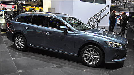 Mazda6 wagon side view