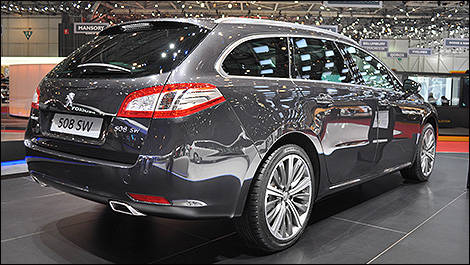 Peugeot 508 SW 3/4 view
