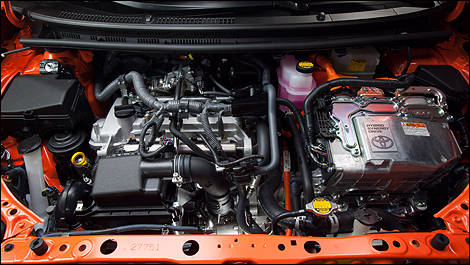 2013 Toyota Prius C engine