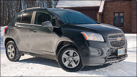 Chevrolet Trax 2013 vue 3/4 avant