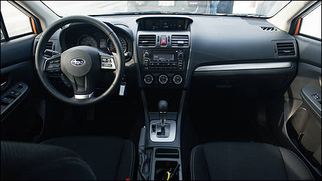 2013 Subaru XV Crosstrek interior