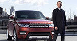 New York : Daniel Craig a révélé le Range Rover Sport
