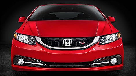 Honda Civic SI 2013 vue de face