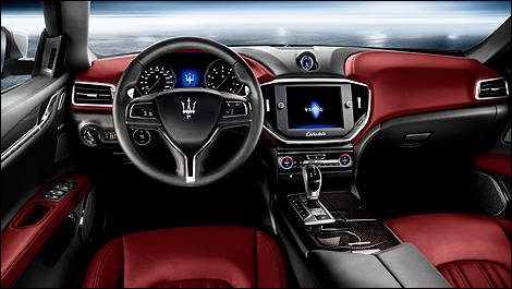 Maserati Ghibli habitacle