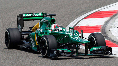 F1 Caterham CT03 Ma Qing Hua
