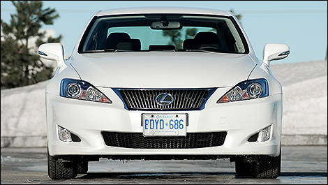 2009 Lexus IS 250 front view