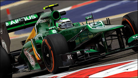 F1 Caterham-Renault Heikki Kovalainen
