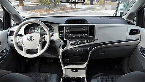 2013 Toyota Sienna inside