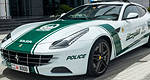 Après la Lamborghini, la police de Dubaï a une Ferrari!