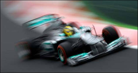 Nico Rosberg, Mercedes, Spain