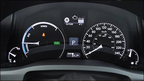 Lexus RX 450h 2013 cadrans