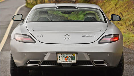 Mercedes-Benz SLS AMG rear view