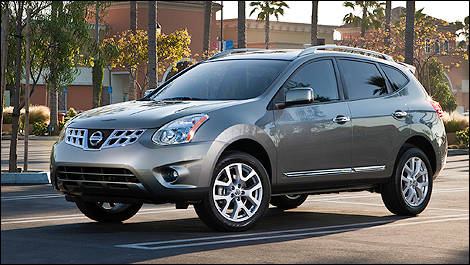 Nissan Rogue vue 3/4 avant