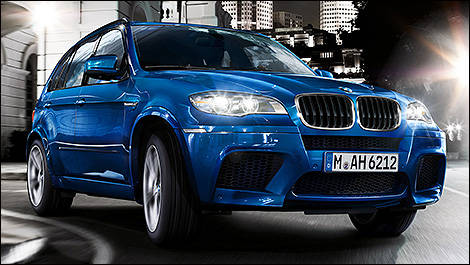 BMW X5 M 2013 vue 3/4 avant