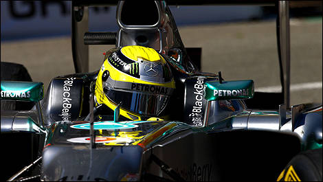 F1 Mercedes AMG Nico Rosberg