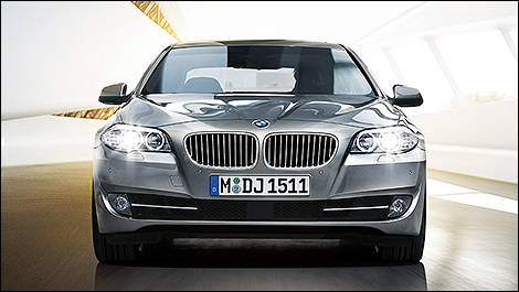 2013 BMW 5 Series front view