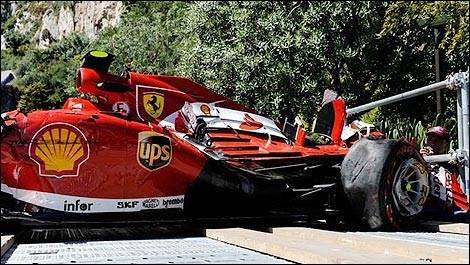 F1 Ferrari F138 Monaco Felipe Massa