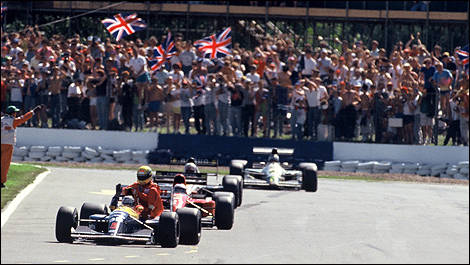 F1 Williams Nigel Mansell Ayrton Senna