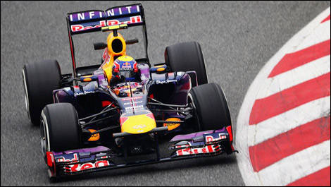 F1 Red Bull RB9 Mark Webber