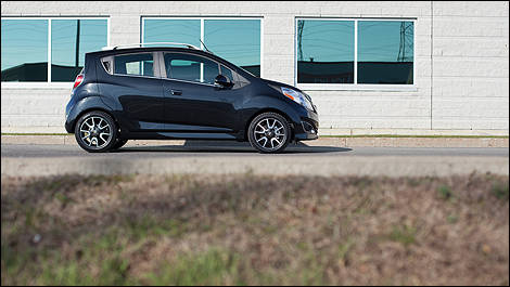 Chevrolet Spark 2013 vue côté