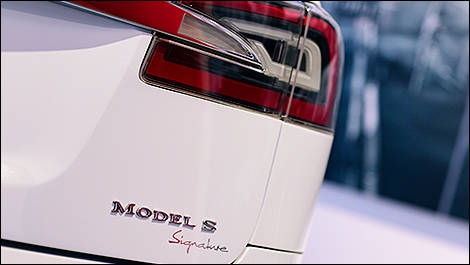 Tesla Model S 2012 logo