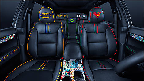 Kia Sorento Justice League intérieur