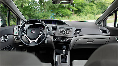 Honda Civic 2012 habitacle