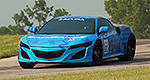 Acura NSX : le prototype sur la piste au Honda Indy 200IndyCar