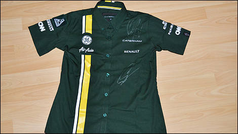 F1 Caterham shirt