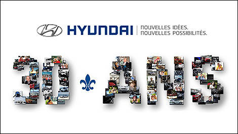 Hyundai : déjà 30 ans sur le marché canadien