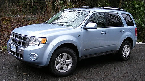 2008 Ford Escape Hybrid 3/4 view