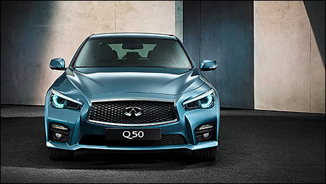 Inifiniti Q50 front view