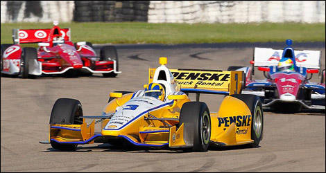 IndyCar Helio Castroneves Dallara Chevrolet Penske