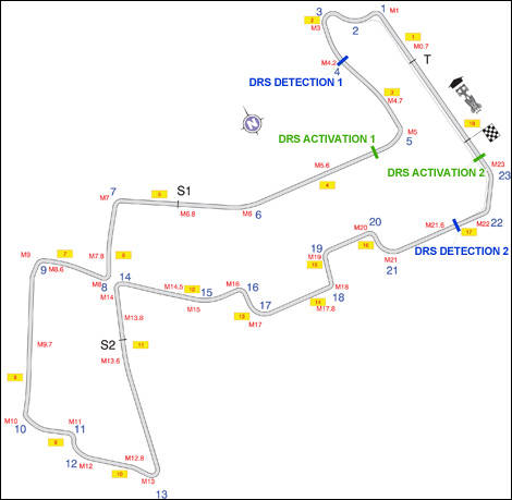 F1 DRS Singapore