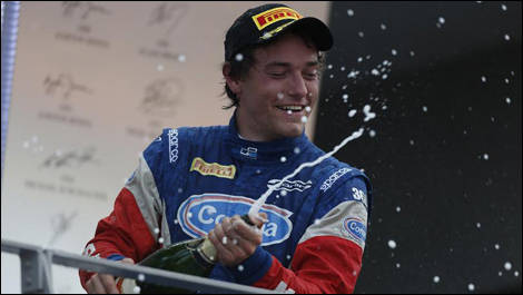 Jolyon Palmer, Singapore, GP2, podium