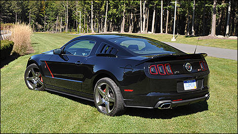 Ford Mustang Roush Stage 3 2014 vue 3/4 arrière