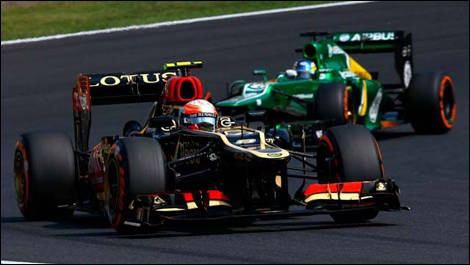 Romain Grosjean, Lotus E21, F1, Suzuka