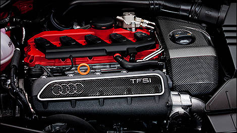 2013 Audi TT RS Coupe 2.5 TFSI quattro engine