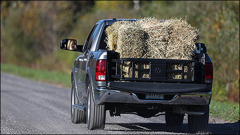 RAM 1500 2013 vue 3/4 arrière