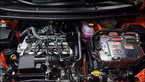 Toyota Prius C moteur