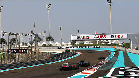 Yas Marina circuit