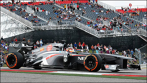 2013 US F1 Grand Prix Nico Hulkenberg, Sauber