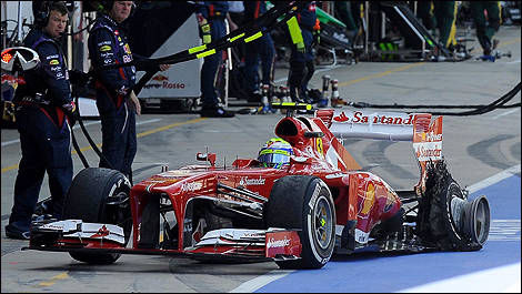 F1 Ferrari Silverstone Felipe Massa