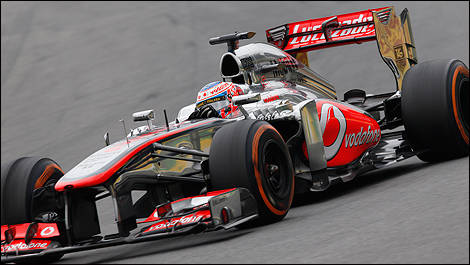 F1 McLaren MP4-28 Jenson Button