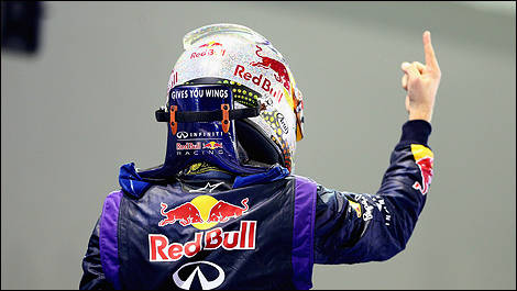 F1 Red Bull Singapour Sebastian Vettel