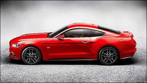 2015 Ford Mustang side view