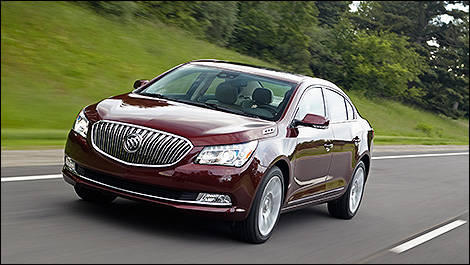 2014 Buick LaCrosse 3/4 view