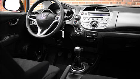 2010 Honda Fit Sport cabin