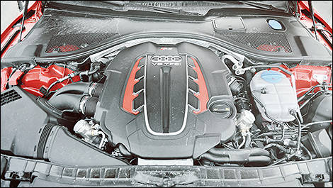 Audi RS 7 2014 moteur